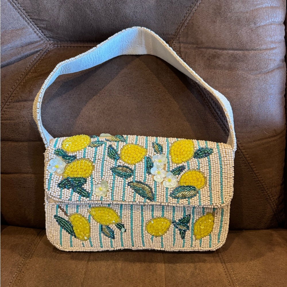 VIRAL TJ MAXX Lemon Beaded Women's Bag